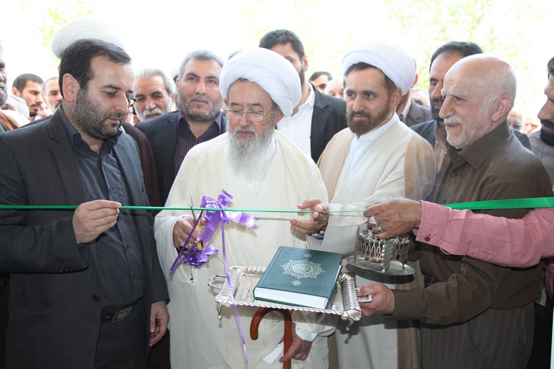 افتتاح مسجدبین راهی ومجتمع فرهنگی وآموزشی اهل بیت(ع)در جاده خزرآباد