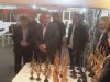 بازدید جانشین ستاد اجرایی هماهنگی خدمات سفر مازندران از نمایشگاه صنایع دستی ساری