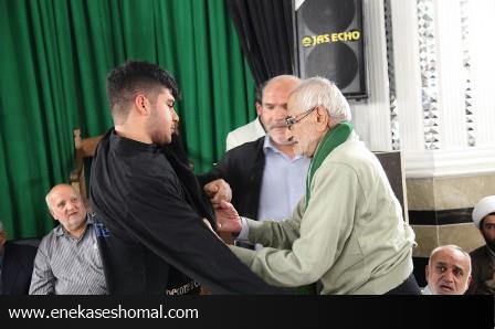 مراسم سنتی سیاه پوشان در حسینیه علویان(مسجدرانندگان)