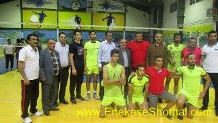 تیم شایان قهرمان والیبال جام رمضان ساری شد