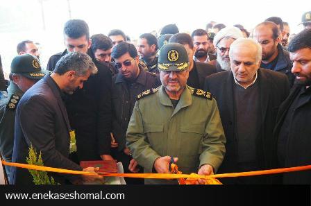 افتتاح نمایشگاه اقتصاد مقاومتی در پارک ملل ساری با حضور فرمانده کل سپاه  پاسداران انقلاب اسلامی