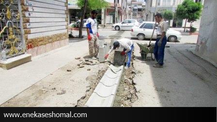 عملکرد سازمان عمران شهرداری ساری در اجرای پروژه های عمرانی