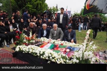 حضور استاندار مازندران در مراسم بزرگداشت فوتباليست فقيد مهرداد اولادي در قاديكلاي قائمشهر