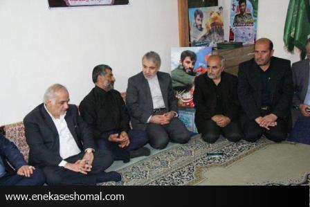 دیدار دکترنوبخت معاون رئیس جمهور باخانواده شهیدان رادمهروکمالی