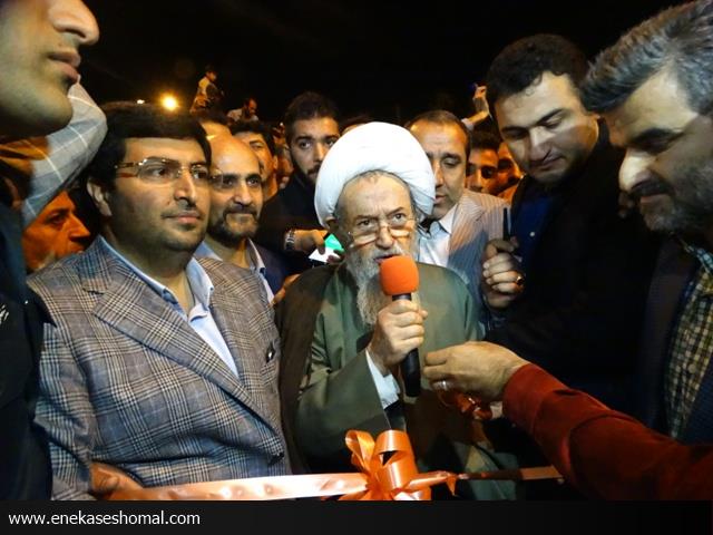 افتتاح پل  روگذر شهیدان رضایی  در بلوارکشاورز