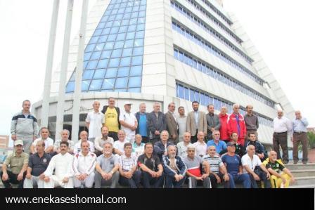 آئین افتتاح ایستگاه ورزش همگانی در محوطه عمارت شهرداری قائم شهر