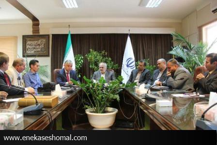 نشست استاندار مازندران با نماینده اتاق بازرگانی روسیه و هيئت تحريريه فصلنامه تجارت ايران و روسيه