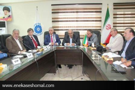 نشست اتاق بازرگانی وصنایع ومعادن مازندران بانماینده اتاق بازرگانی و تیم رسانه ای روسیه
