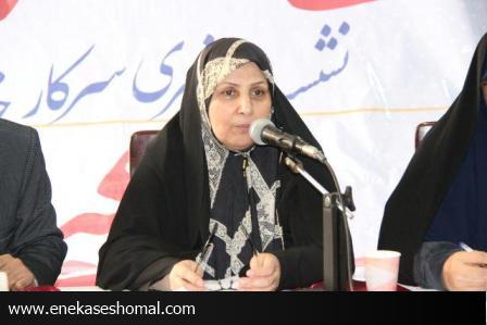 نشست خبری مرضیه عبوری کاندیدای انتخابات پنجمین دوره شورای اسلامی شهرساری