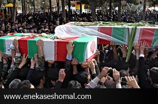 میزبانی مازندران از 13 شهید گمنام دفاع مقدس