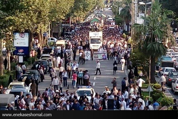مردم مازندران میزبان شهدا شدند