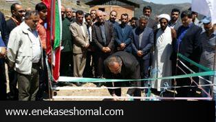 مجتمع آبرسانی سوادکوه کلنگ زنی شد