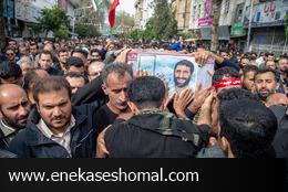 شهید مدافع حرم در ساری تشییع شد