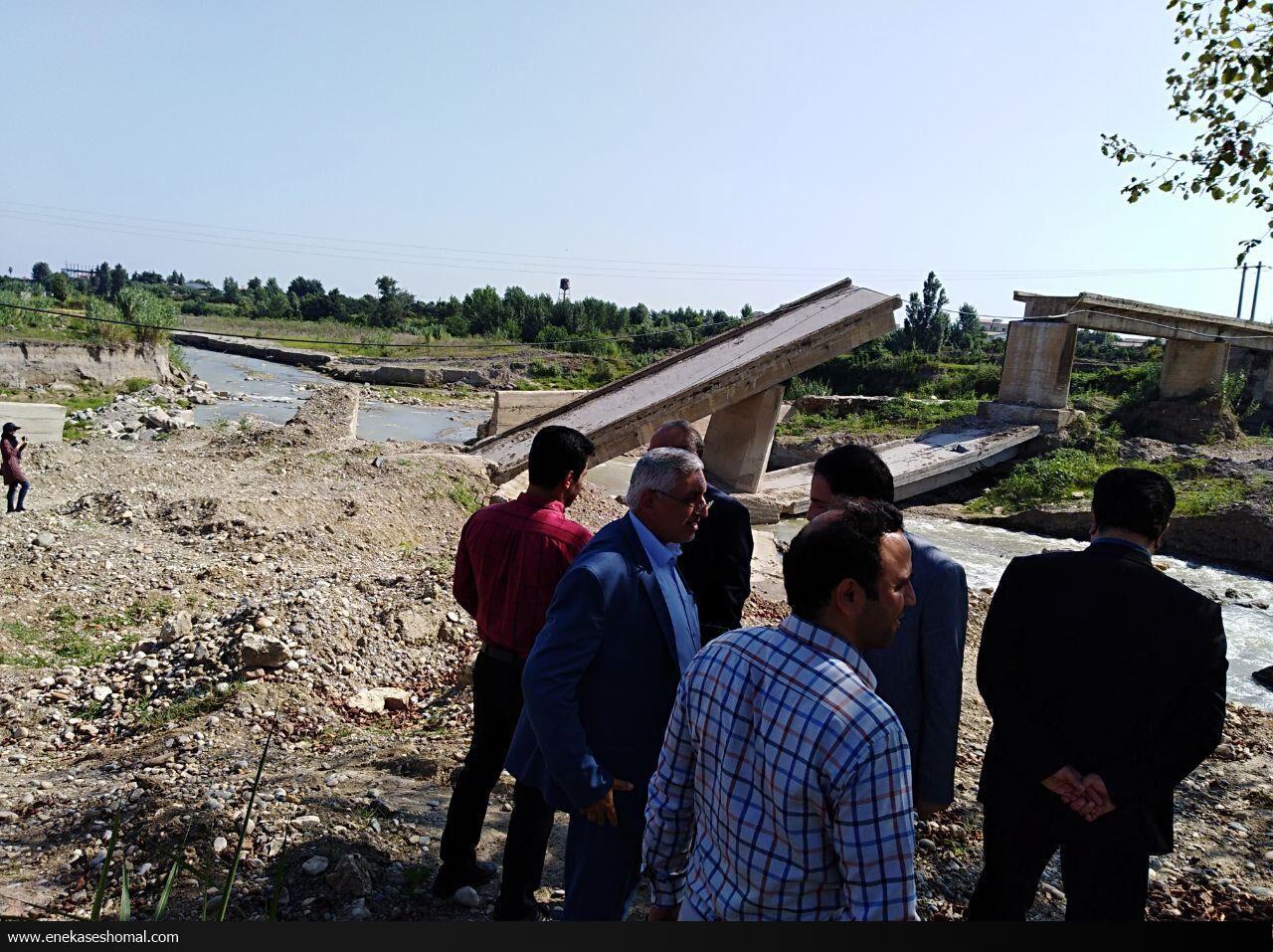 هیات نظارت وزارت کشور از مناطق سیلزده مازندران دیدن کرد