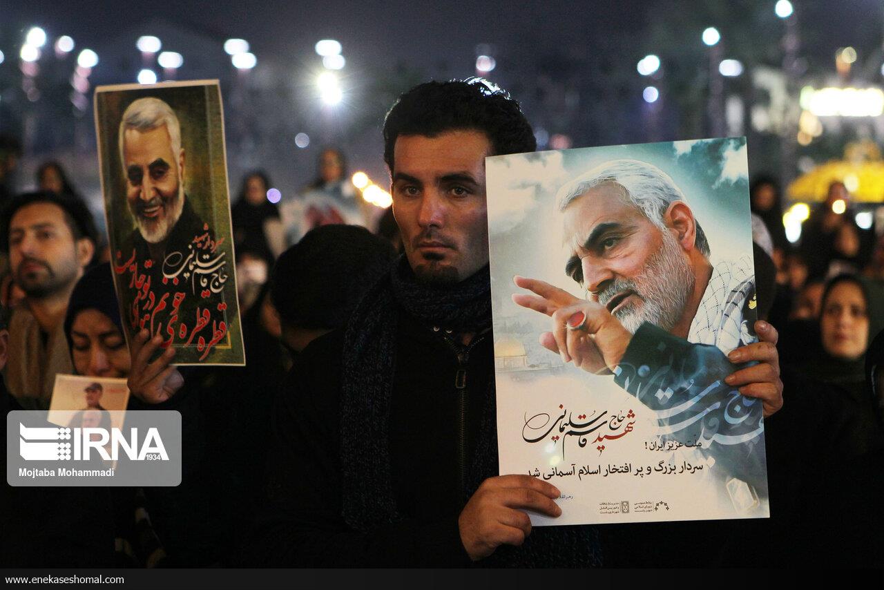 برنامه تجمع مردم مازندران برای گرامیداشت شهادت سردار سلیمانی اعلام شد