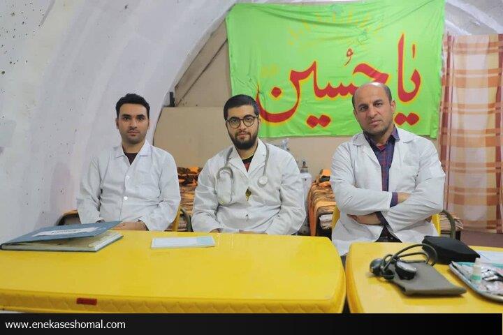 خدمات رسانی اکیپ های پزشکی و درمانی مازندران در راهیان نور