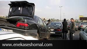 ۵۴ مصدوم در تصادف خونین ‌۱۲ ‌خودرو در بهشهر