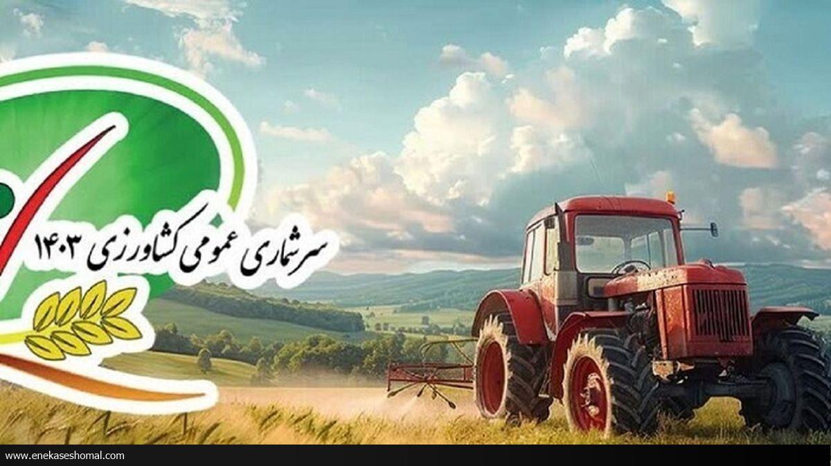 طرح سرشماری عمومی کشاورزی در مازندران آغاز شد
