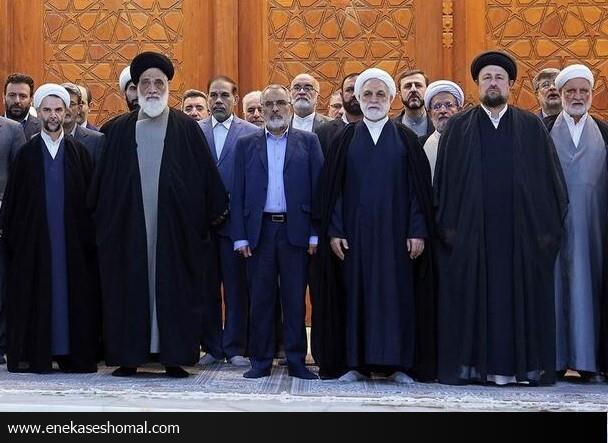 تجدید میثاق رئیس و مسئولان قوه قضائیه با امام راحل